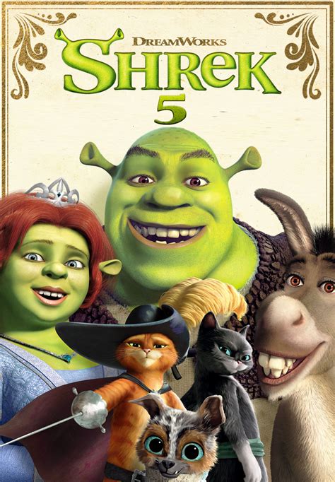 Shrek 5 poster edit (with Puss in Boots) by CrossoverKing16 on DeviantArt