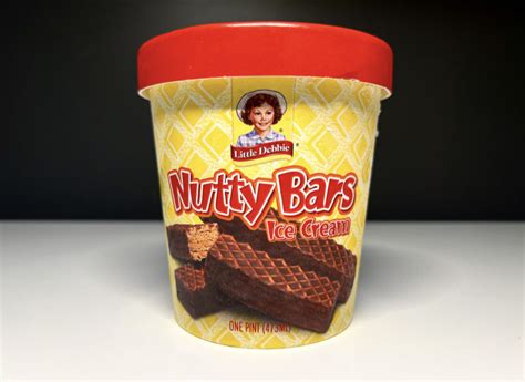 REVIEW: Little Debbie Nutty Bars Ice Cream - Junk Banter