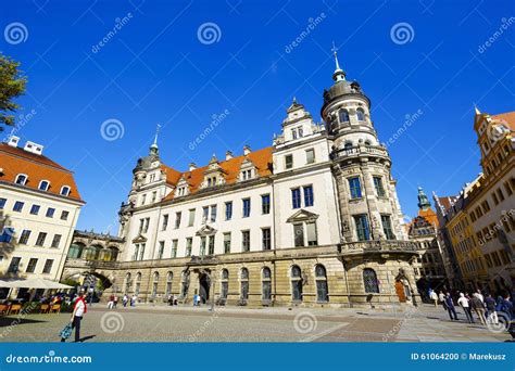 The Building of the Dresden State Art Collections Editorial Image - Image of saxony, castle ...