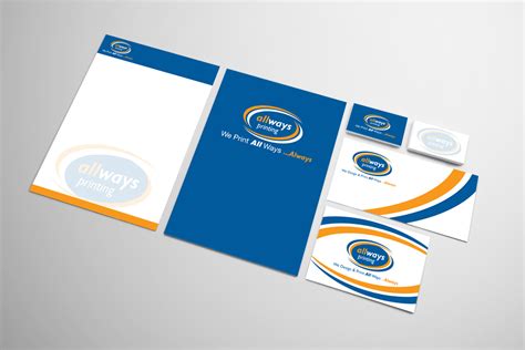 Corporate stationery - Allways Printing