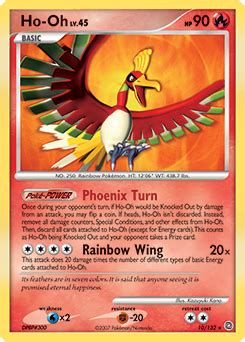 Ho-Oh | Diamond & Pearl—Secret Wonders | TCG Card Database | Pokemon.com