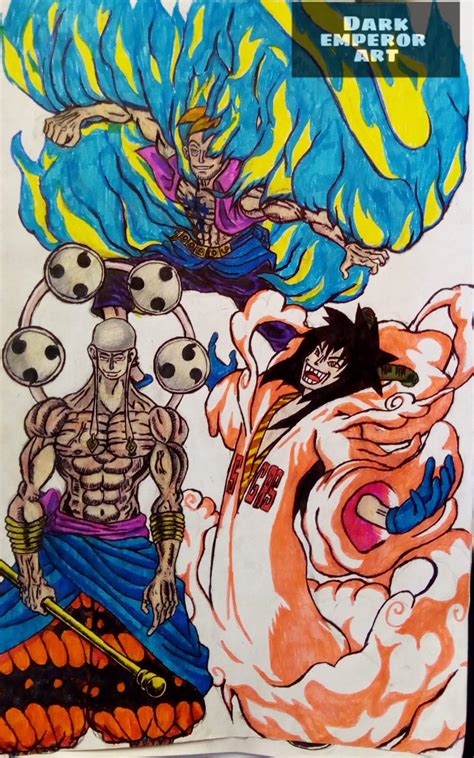 Fan art of my favorite devil fruit users | One Piece Amino