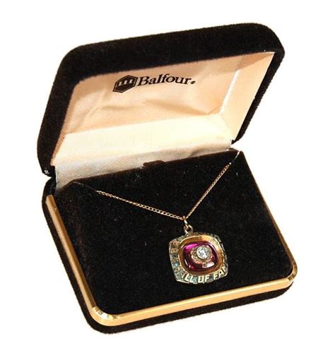 Basketball Hall of Fame Presentational Pendant