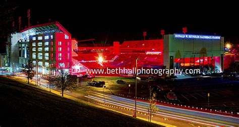 Arkansas Razorback Football Stadium - Exterior photo - Beth Hall