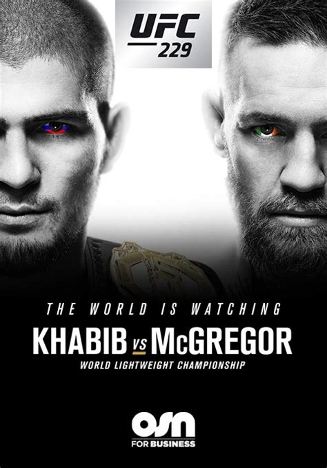 UFC 229 : Khabib vs Mcgregor | Now Showing | Book Tickets | VOX Cinemas UAE