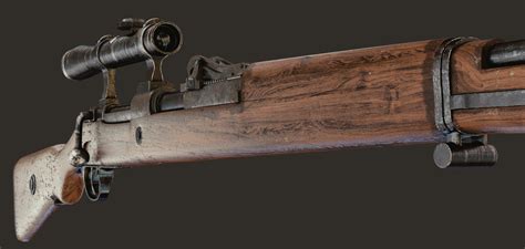 ArtStation - Gewehr 98 Sniper Rifle