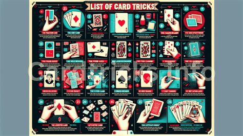 List of Card Tricks: 13 Techniques & Examples - Card Tricks