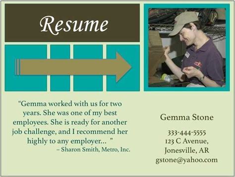 Resume Summary For Working With People - Resume Gallery