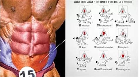 an image of a man's back and chest with the instructions for how to do it