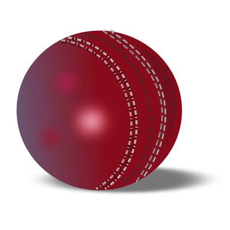 Cricket Ball Clip Art at Clker.com - vector clip art online, royalty ...