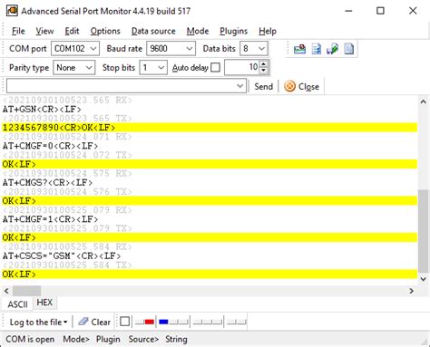 Serial Port Sniffer for Windows. Capture COM Port Traffic