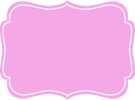 Transparent Label Pink And White Rapunzel Label Png - Clip Art Library