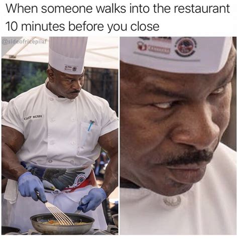 19 Chef Memes For The Exhausted People On The Line | Funny memes, Restaurant memes, Chef humor