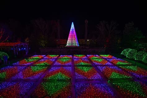 In photos: NC Arboretum’s second annual Winter Lights holiday exhibit | Mountain Xpress