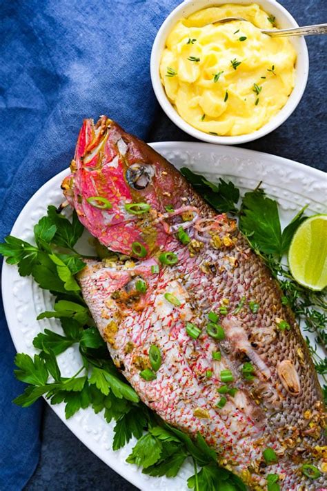 Caribbean Grilled Yellowtail Snapper Recipe with Easy Aioli | Garlic & Zest