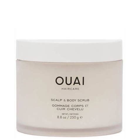 OUAI Scalp & Body Scrub - LOOKFANTASTIC | Body scrub, Ouai, Body exfoliator