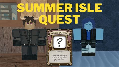 New location of Summer isle quest | Deepwoken - YouTube