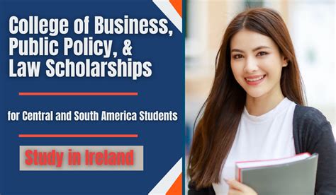 College of Business, Public Policy, & Law Scholarships for Central and South America Students in ...