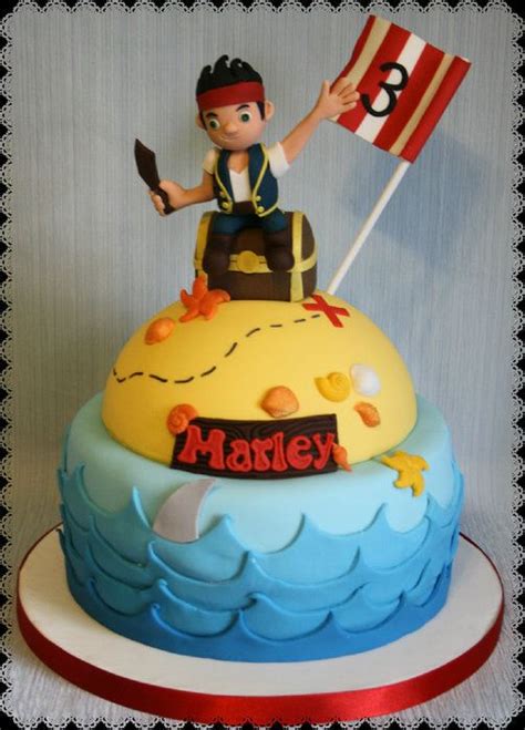 Its Jake!! | Themed birthday cakes, Cake, Pirate cake