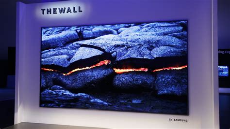 Samsung's 219-inch The Wall display promises a modular future | Shacknews