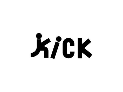 Creative Kick Logo Design | Typographie