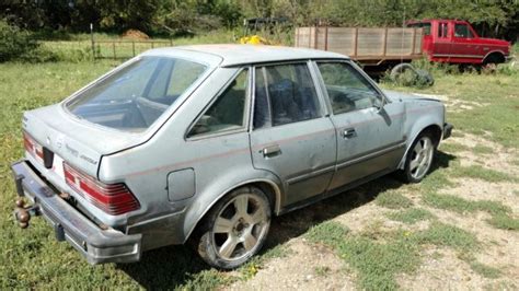 1984 diesel mercury Lynx hatchback 5 speed plus 1985 Ford escort parts car for sale: photos ...