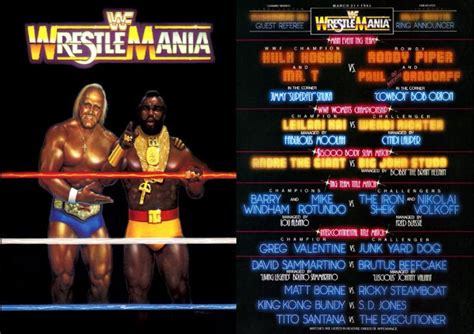 WWE WrestleMania 1 Rebooked:. WrestleMania I, the historic event that… | by Luke Grishman | Medium