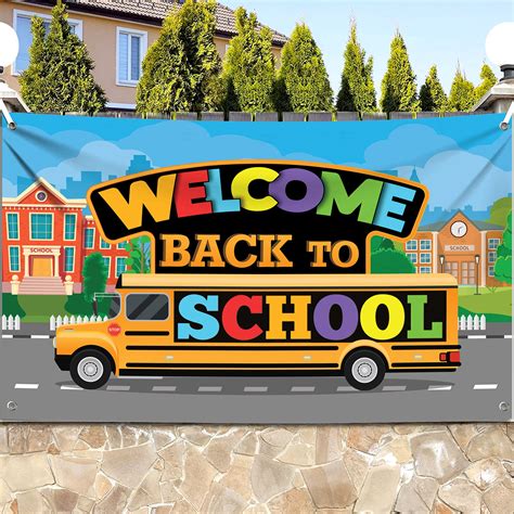 Buy KatchOn, Welcome Back To School Banner - XtraLarge, 72x44 Inch ...