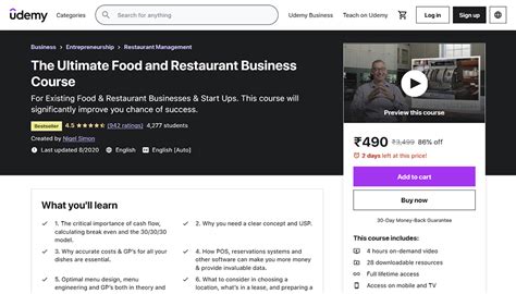 8 Best Online Restaurant Management Courses & Classes – TangoLearn