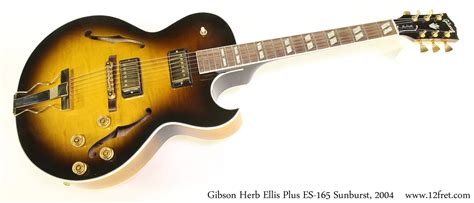 Gibson Herb Ellis Plus ES-165 Sunburst, 2004 | www.12fret.com