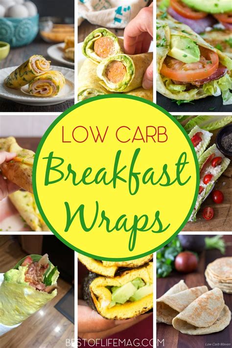 Low Carb Healthy Breakfast Wraps - The Best of Life® Magazine