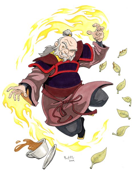 Avatar's Uncle Iroh by ryanneal on DeviantArt