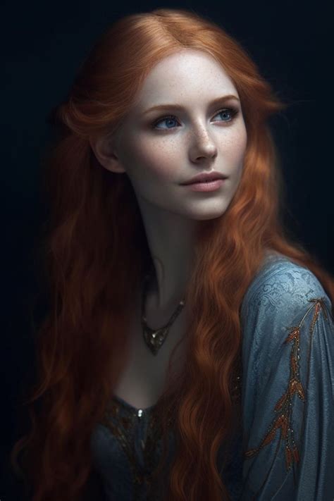 Pin by K on Character ideas | Character portraits, Redhead characters, Portrait