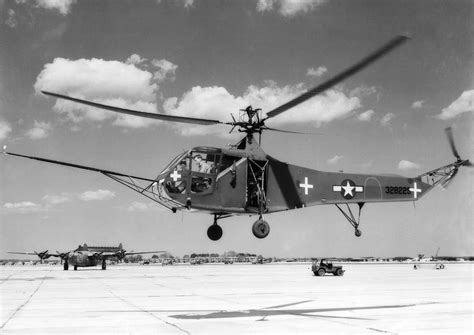 The Sikorsky YR-4B conducted the first-ever combat rescue by helicopter during WW2. On April 22 ...