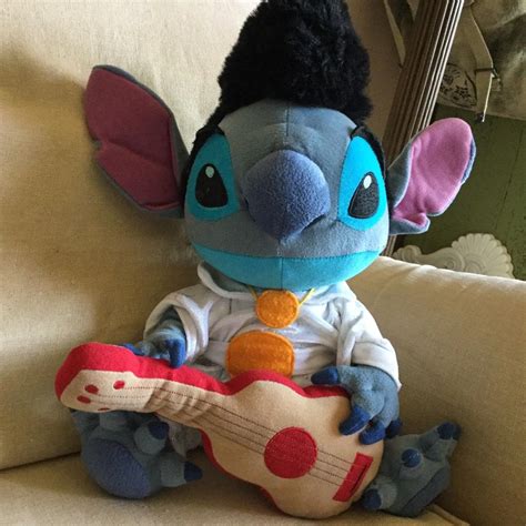 RARE LILO & STITCH "ELVIS" LARGE DISNEY PLUSH TOY | #1885847640