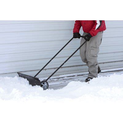 Best Wheeled Snow Shovels With Wheels - Rolling Snow Scoops