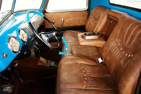 Pin by Jon Johnson on Beautiful Cars & Motorcycles | Truck interior, Custom car interior, C10 ...