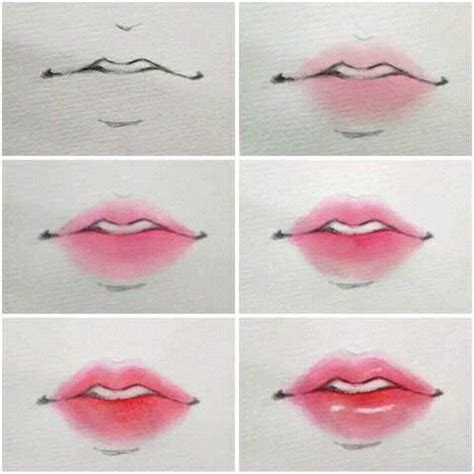 Pin by Uyên Nguyễn on tạp nham vớ vẩn | Lips drawing, Drawings, Drawing tutorial