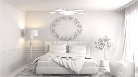 Wallpaper Interior design, bedroom, bed, white style 3840x2160 UHD 4K ...