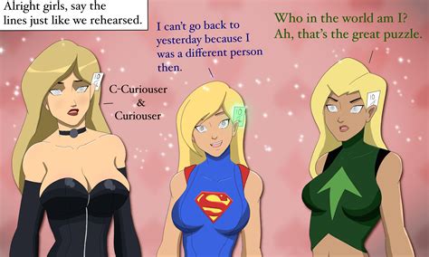 Artemis, Black Canary and Supergirl hypnotized | Scrolller