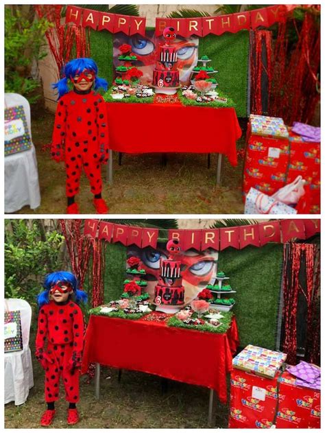 Miraculous Ladybug Birthday Party | Kara's Party Ideas | Miraculous ...