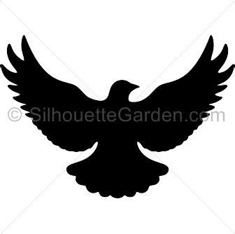 Flying Dove Silhouette - Free Clip Art, Printable, and Vector Downloads