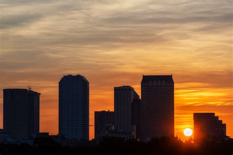 Tampa from Hyde Park | Matthew Paulson Photography