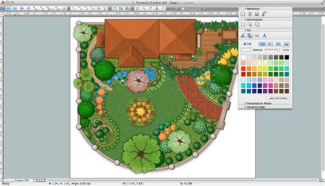 Visio Garden Template | Fasci Garden