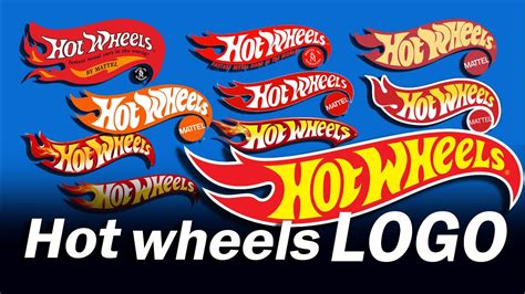 EVOLUTION OF HOT WHEELS LOGO 1968 - PRESENT (2020) - YouTube