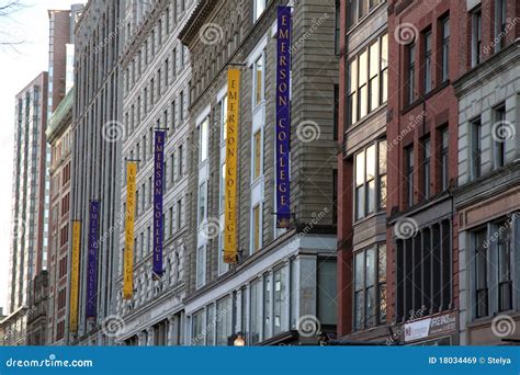 Emerson College Boston MA Editorial Stock Image - Image: 18034469