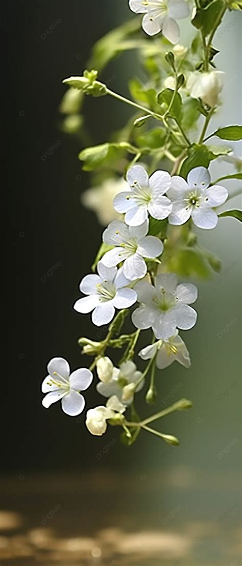 White Flowers On The Table Background Wallpaper Image For Free Download ...