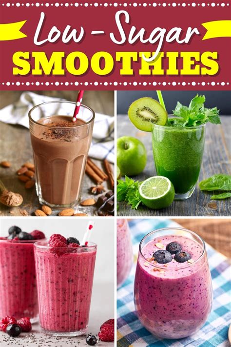 13 Best Low-Sugar Smoothies That Taste Great - Insanely Good