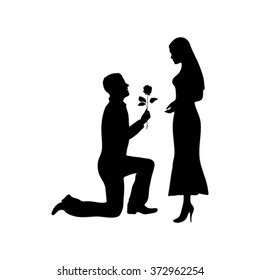 865 Boy Proposing Girl Rose Images, Stock Photos & Vectors | Shutterstock