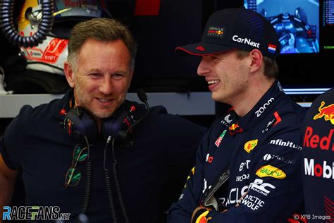 Christian Horner, Max Verstappen, Red Bull, Bahrain International Circuit, 2023 pre-season test ...